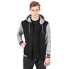 Urban Classics - 2tone Veste zip à capuche - Noir/Gris Product image